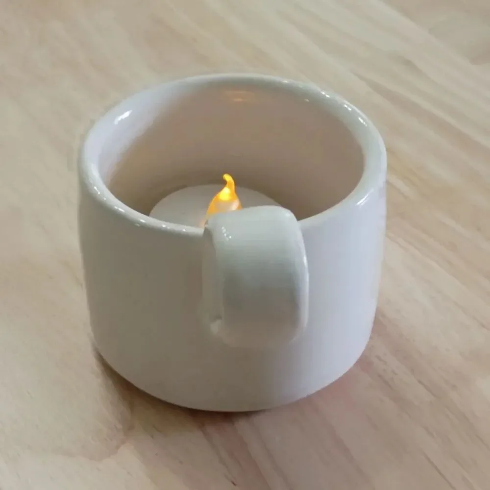 Mini Candle Holder with Handle 